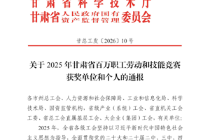 zoty中欧教师荣获2025年甘肃省“技术标兵”荣誉称号