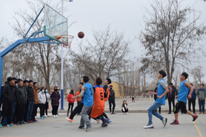 车辆工程系举行“挑战杯”篮球比赛